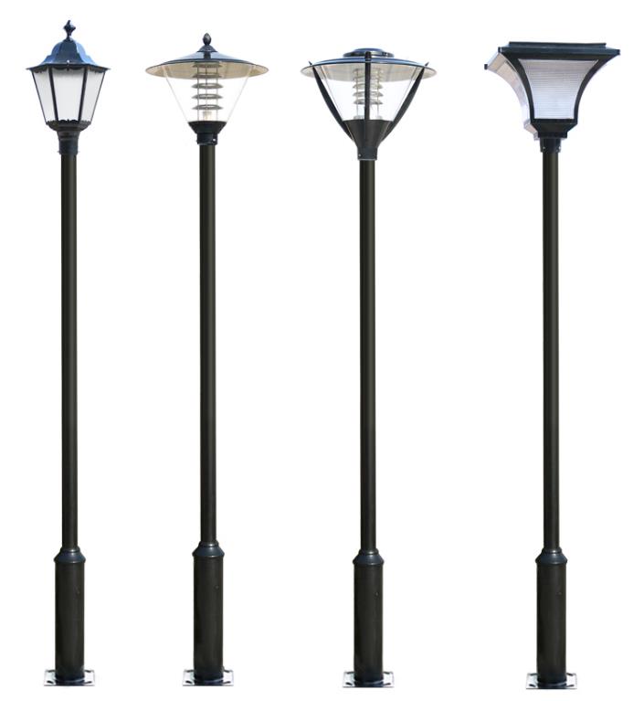 evropská lampa jednoskvrnná yardová lampa 3.15m tovární cena přímá