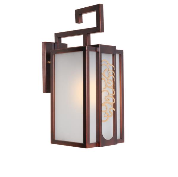 Nový na výstavě venkovní nástěnná lampa železný materiál pro domácí zahradní balkon stěnové lampy
