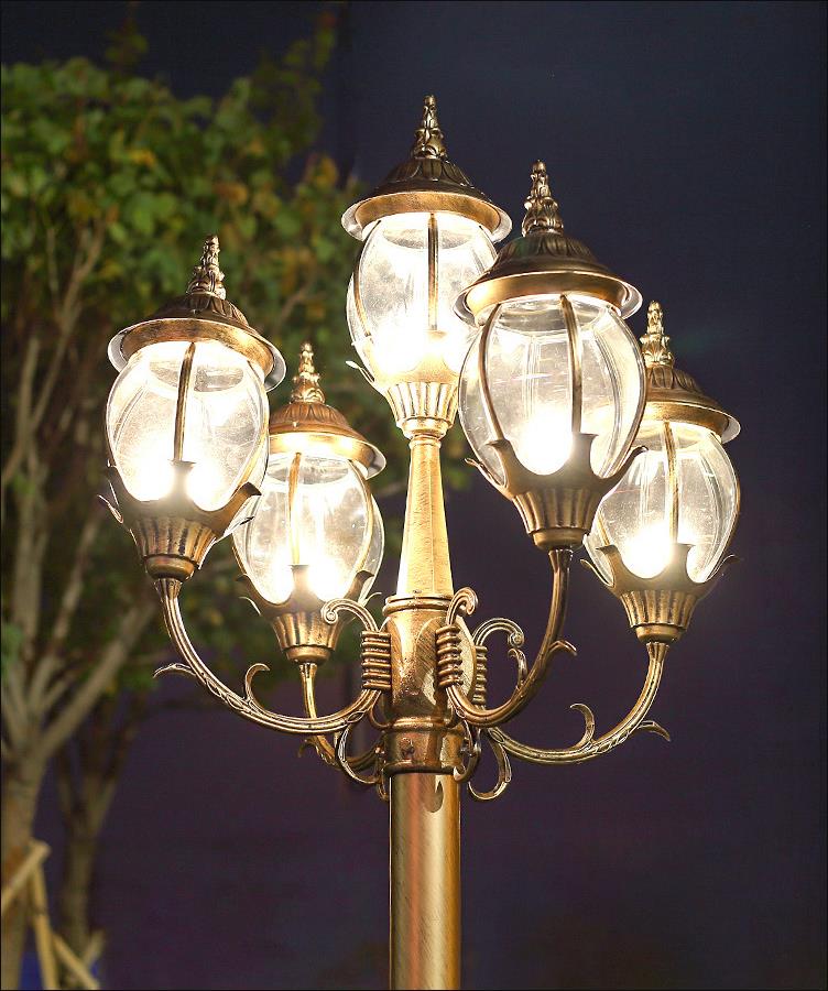 Nový design Vnější dekorace zahradní ulice Lamp Pole